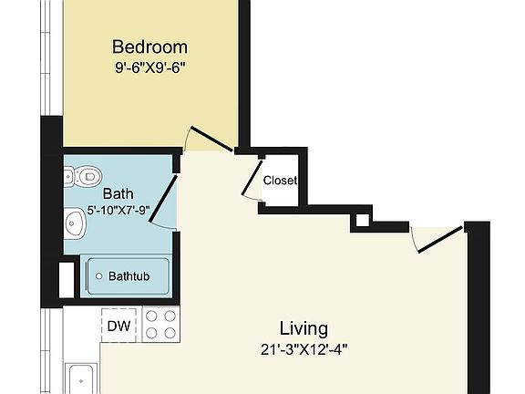 2nd image of 699 E 6th St #601