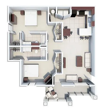 Floor plan Custom Deluxe III