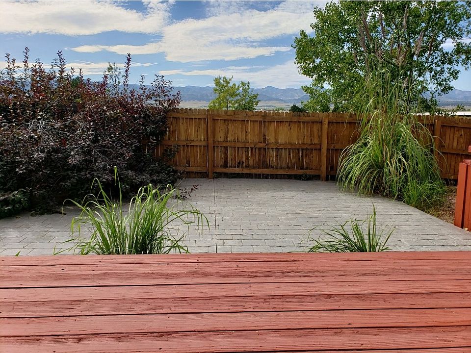 View of the mountains from lower deck