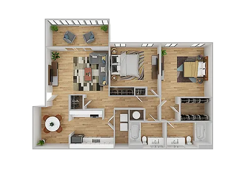 Floor plan Elm | Renovated