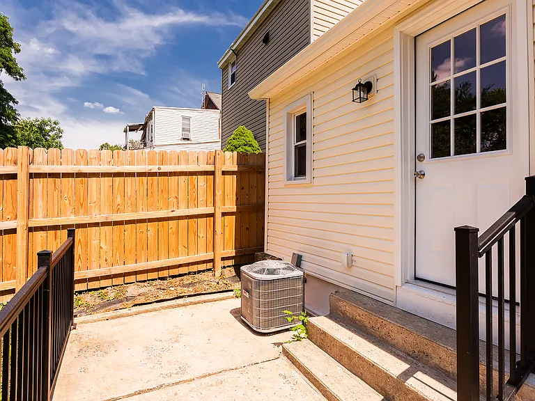 Back patio- Combined with 201 W High St.