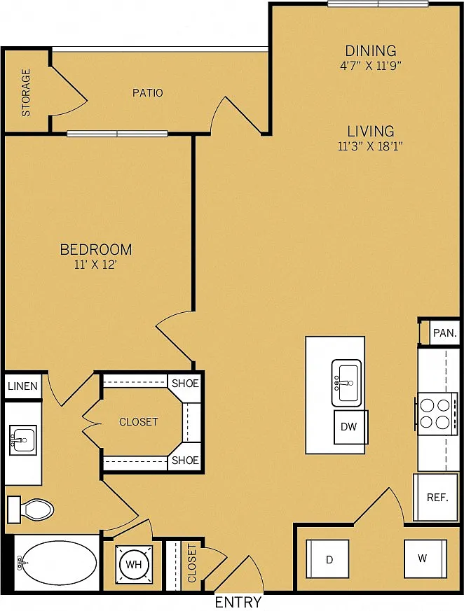 Floor plan Gunner 2