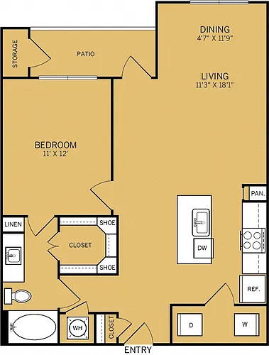Floor plan Gunner 2