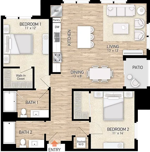 Floor plan Plan 70