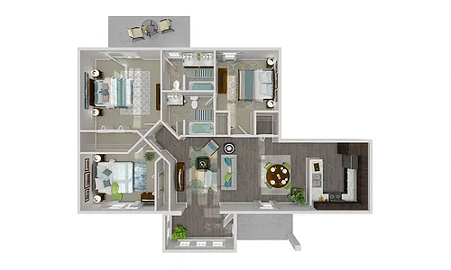 Floor plan The Sycamore C1
