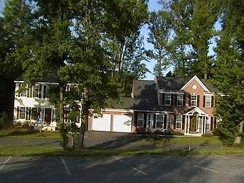 House with addition attached