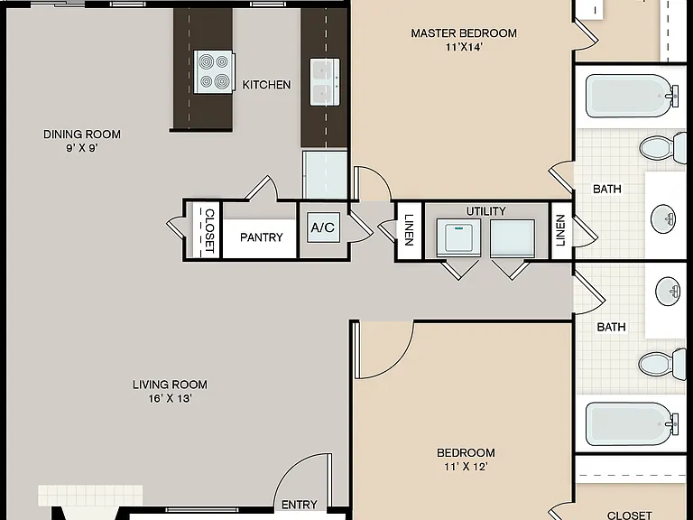 Woodbridge Crossing Apartments — Photo 30