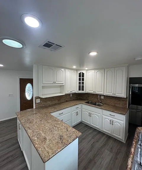 Newly Painted and upgraded kitchen