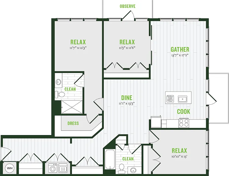 C2 Floorplan Diagram
