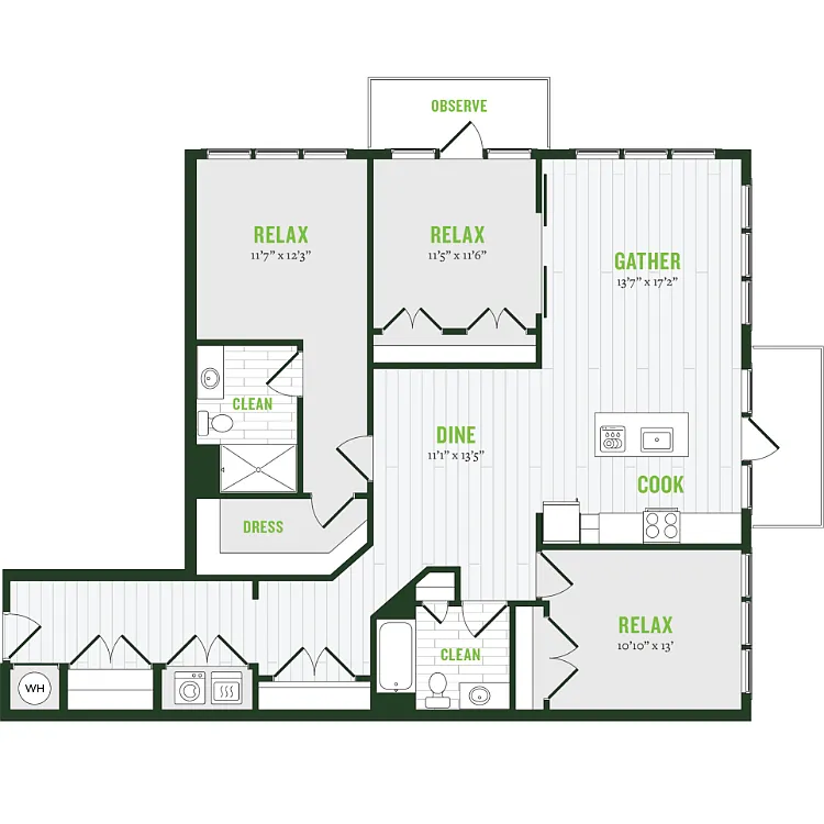 Floor plan C2