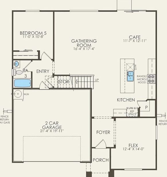 First Floor 5 br 3 ba