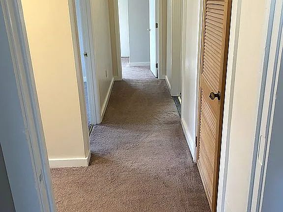 Hallway to bathrooms and bedrooms 1 & 2