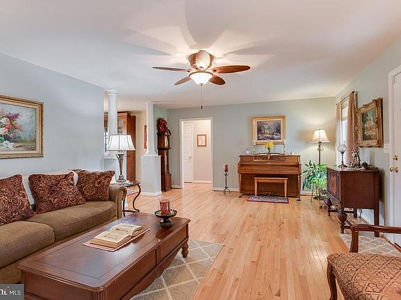 Open Wood floored Great Room