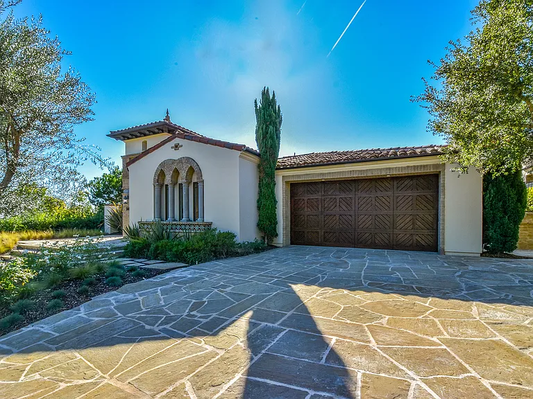 Extra long and wide driveway