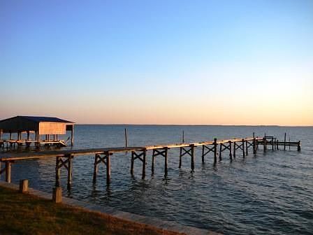 Sunset from porch!