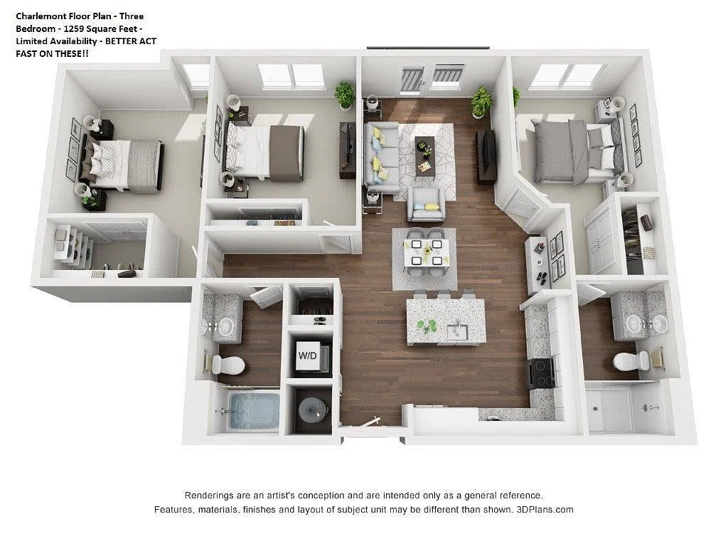 Floor plan Charlemont