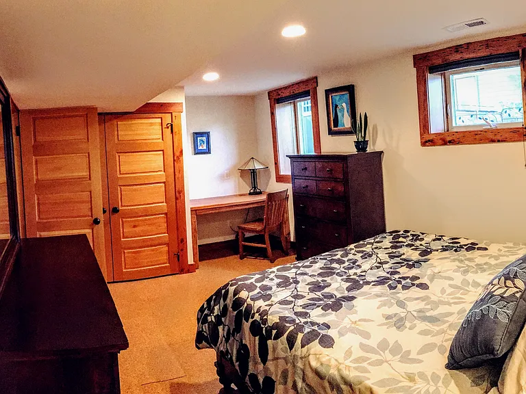 basement bedroom