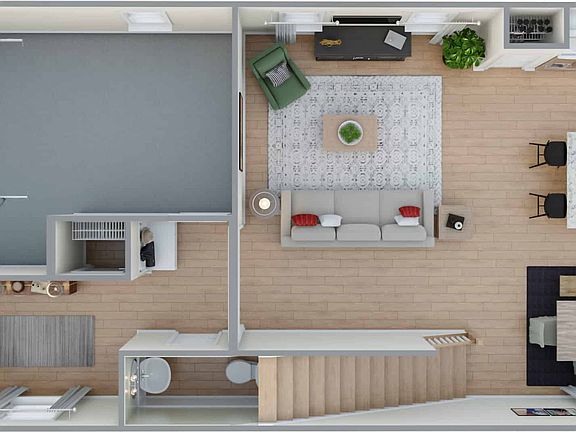 Pergola at Farmington Plan 2 First Floor