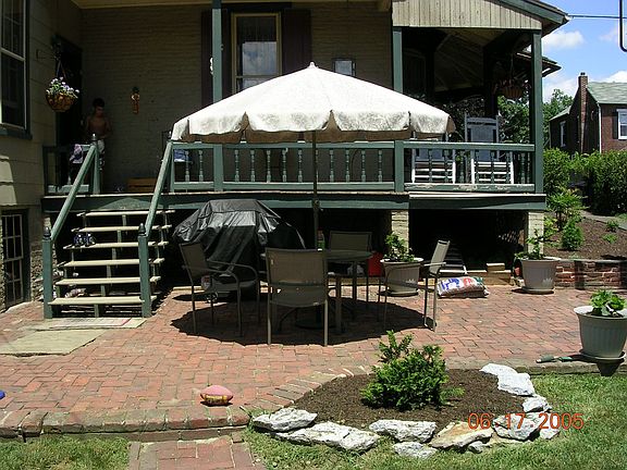 brick patio