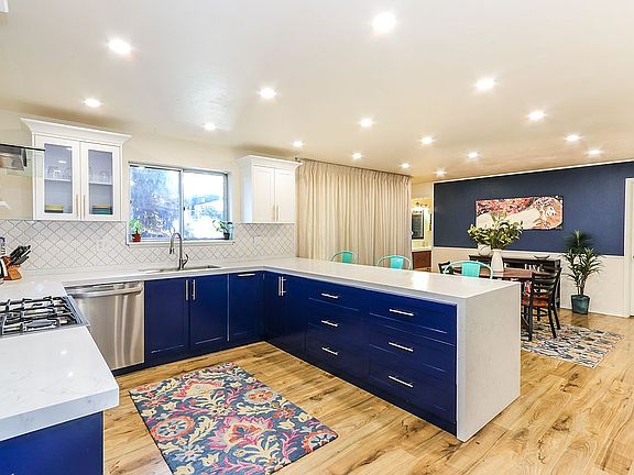 Updated and cheerful kitchen