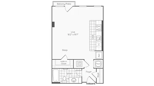 Floor plan Fairfax