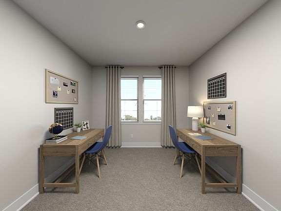 Loft in the Townsend floorplan at Meritage Homes.