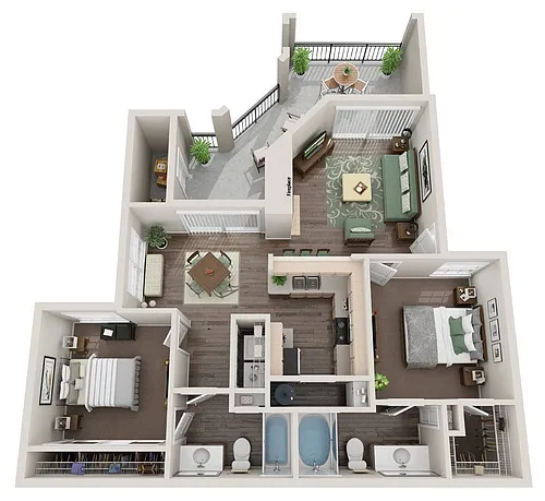 Floor plan B1