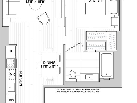 2nd image of 540 W 49th St #506S