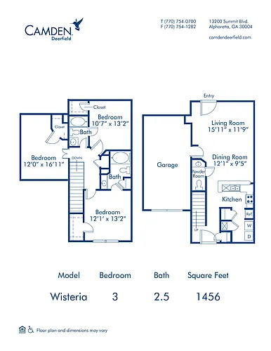 Floor plan Wisteria