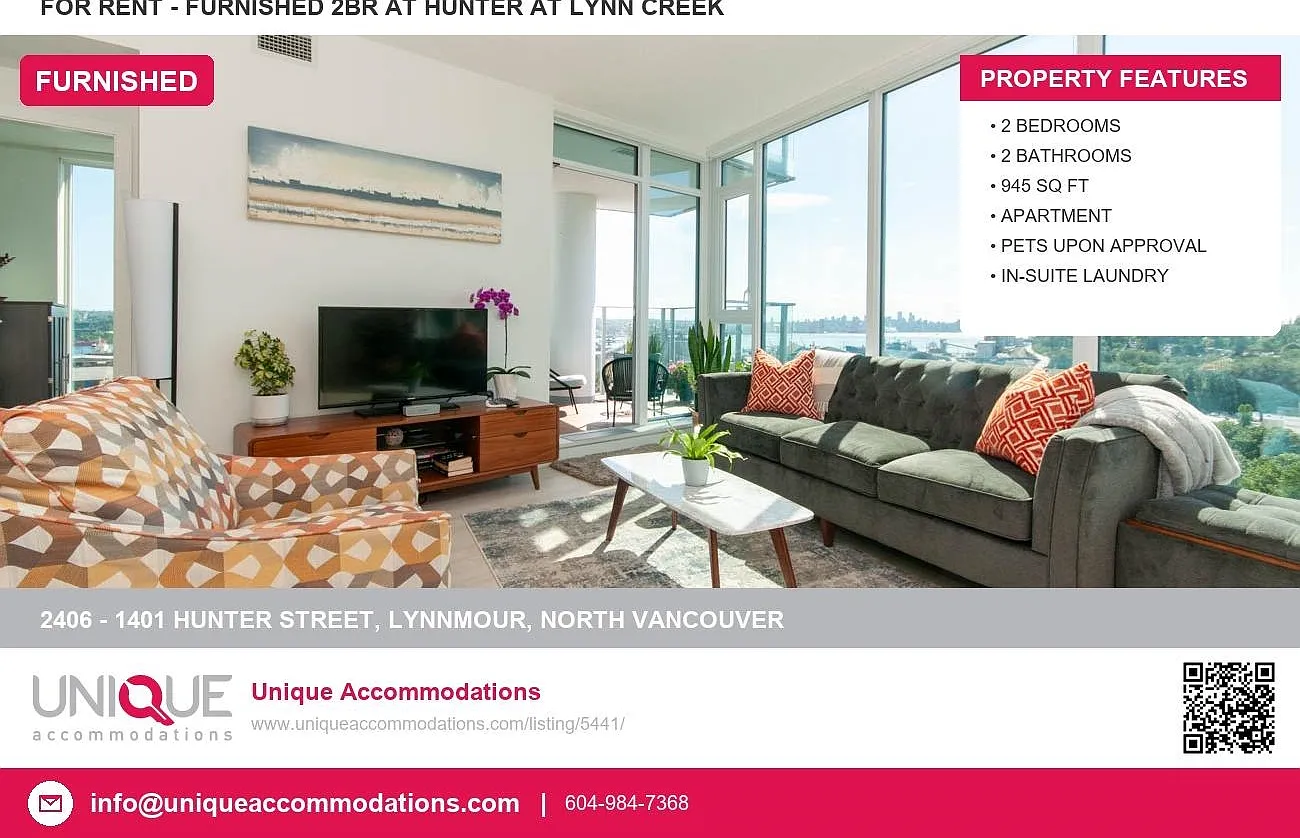 2 bed, 945 sqft, $4,280 — Photo 1