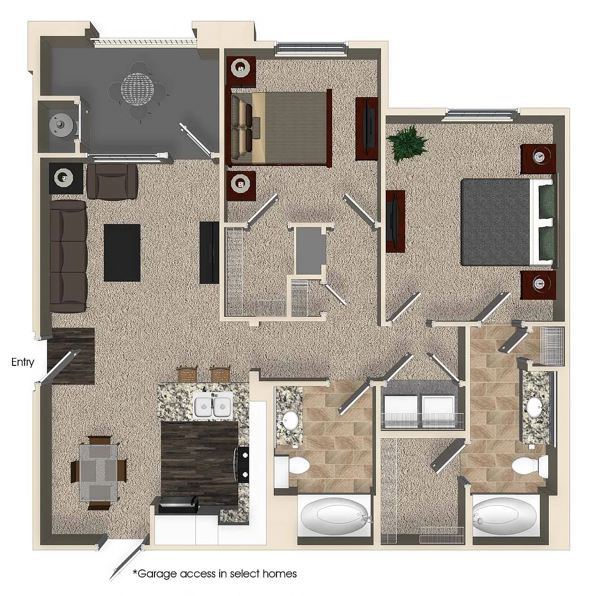 Floor plan B1r