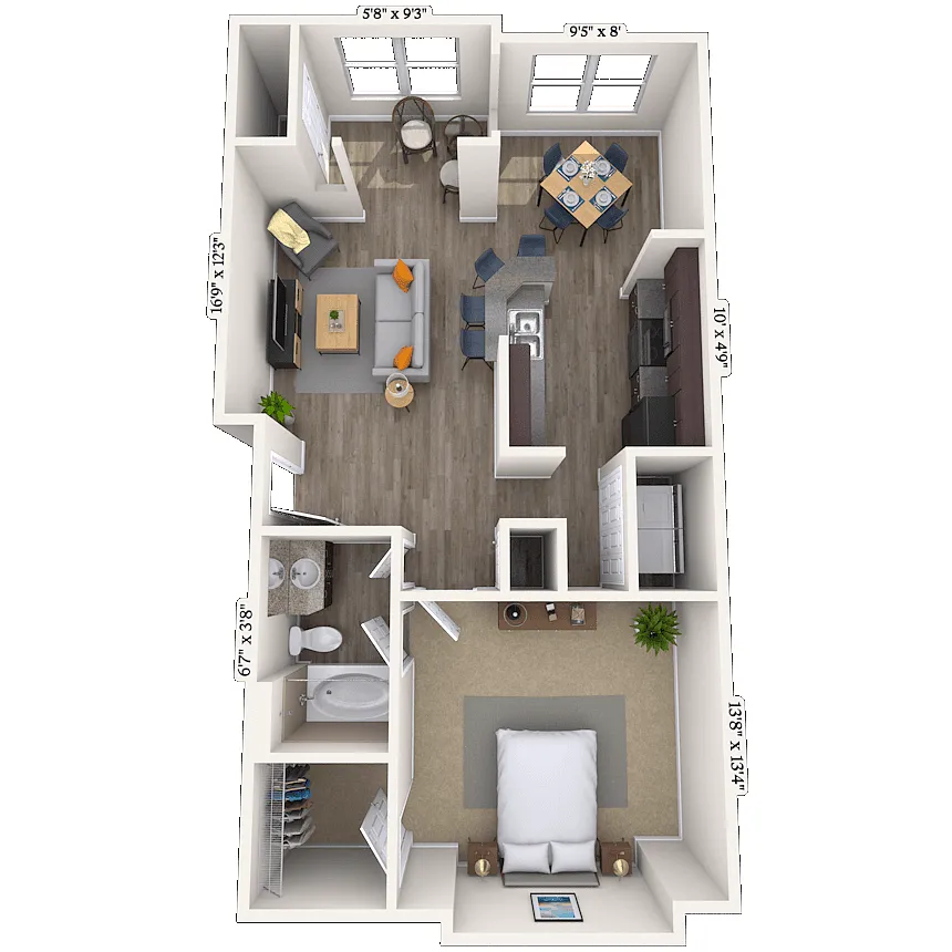 Floor plan 11B