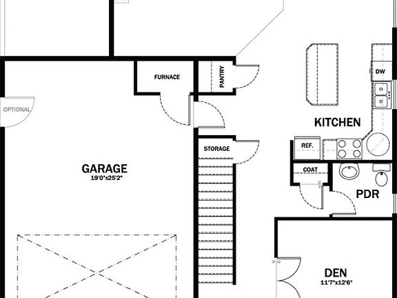Plan 2364 Main Level