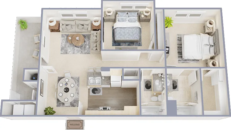 Plan 2 Floorplan Diagram