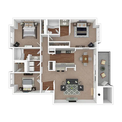 Floor plan C1