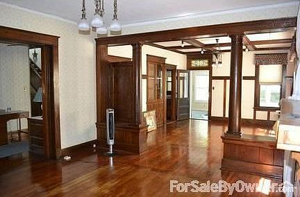 Looking into Dining Rm from Living Room
