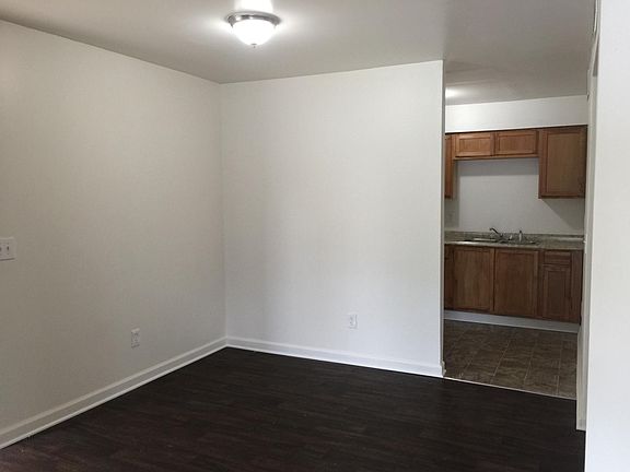 Dining room; new flooring, new lighting and fresh paint.
