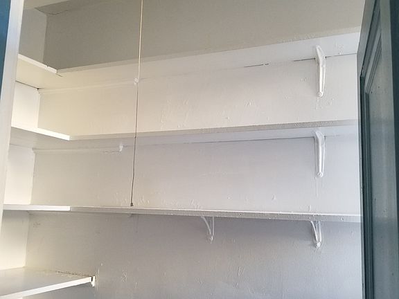 Walk-in pantry in kitchen