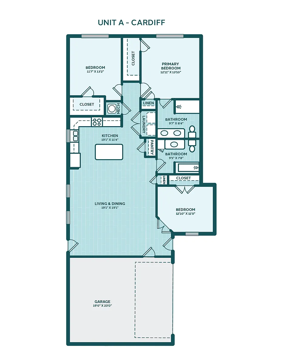 Floor plan Cardiff