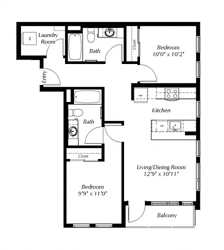 Floor plan B7