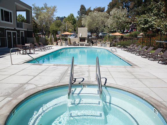 Swimming Pool | Apartments in Larkspur, CA | Serenity at Larkspur