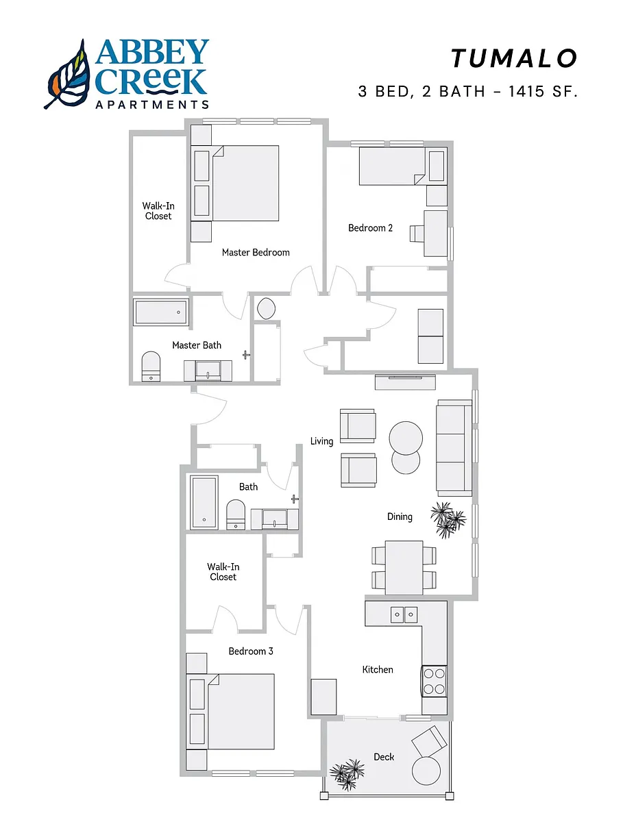 Floor plan Tumalo
