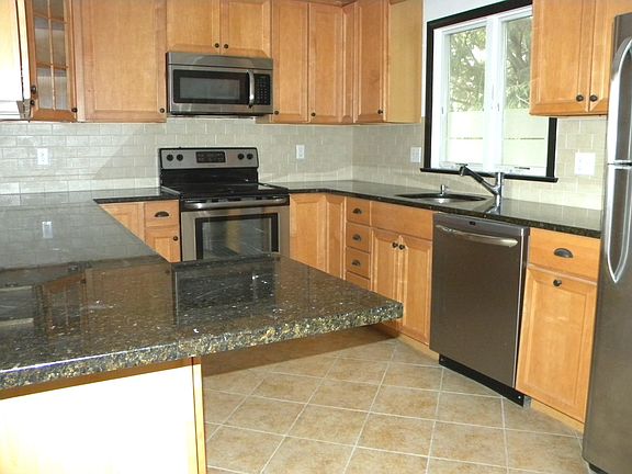 Kitchen with Newer Stainless Steel Appliances