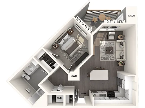 Floor plan AM12AF