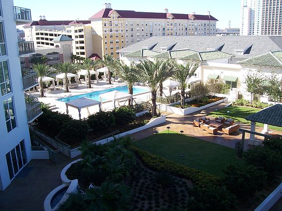 View from condo balcony
