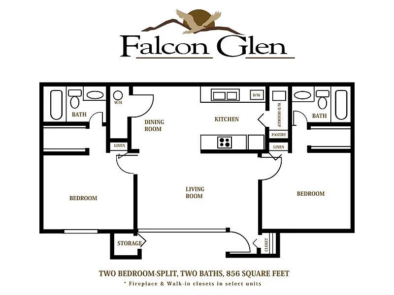 Floor plan 2X2