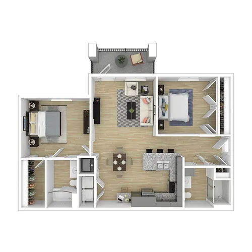 Floor plan Solar - Income Restrictions Apply