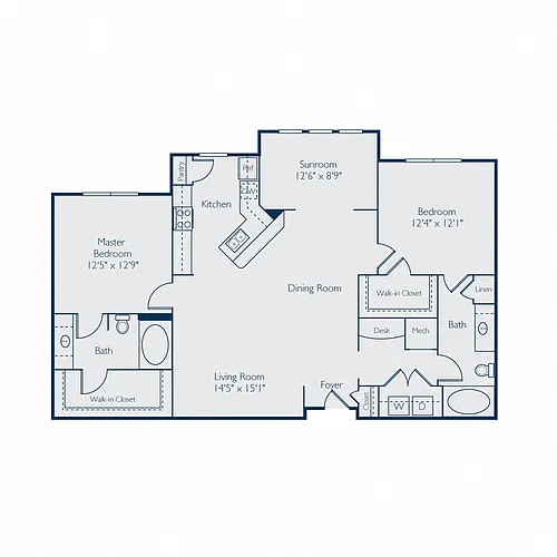 Floor plan B7