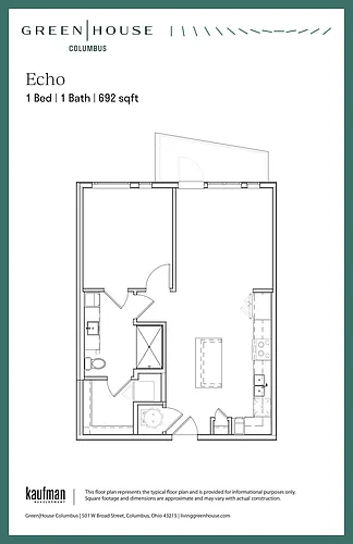 Floor plan Echo