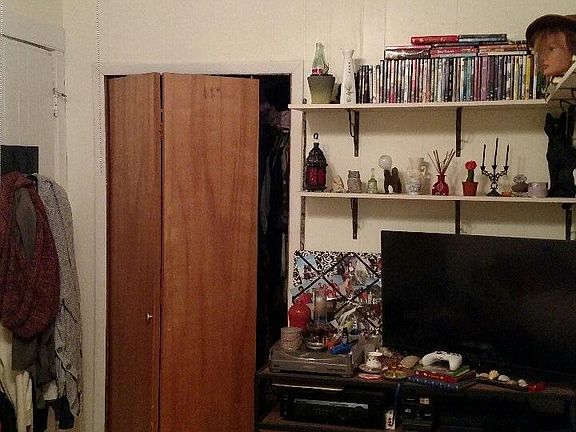 Bedroom with closet